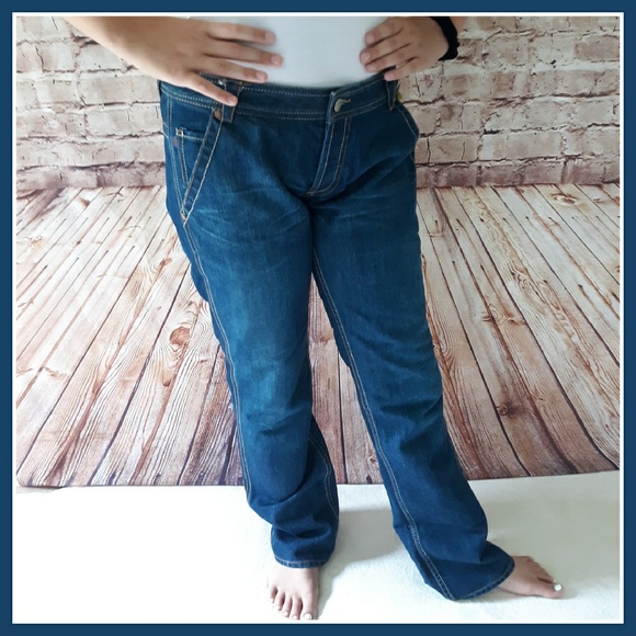 NWD French Connection Western Blue Jeans - Picture 6 of 8